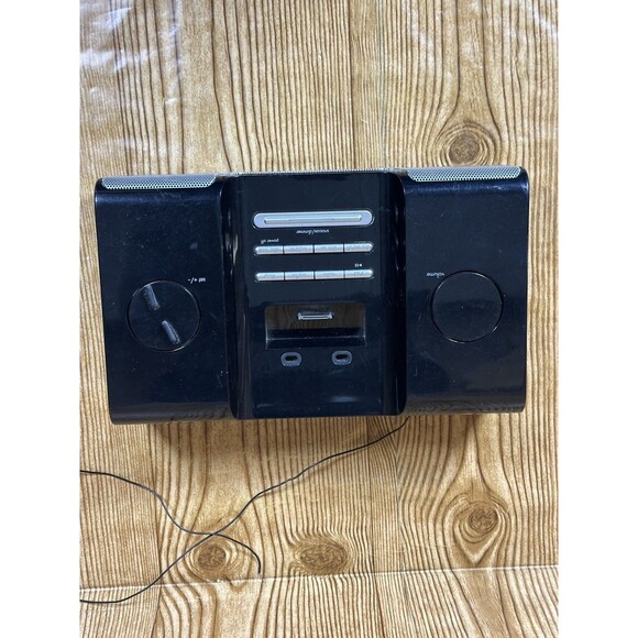 iHome 5B Docking Station Radio Clock Speaker For Parts or Repair No power supply - Picture 2 of 16